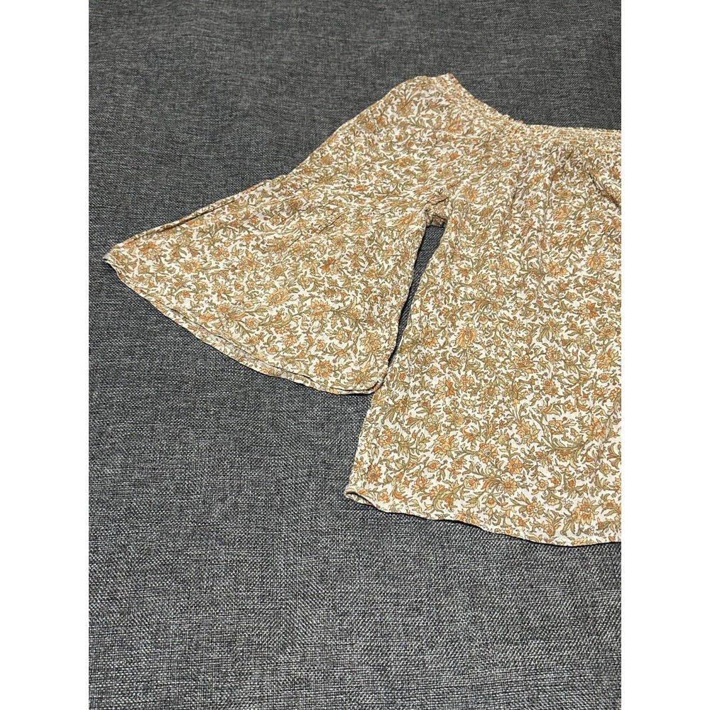 Chaps Women's L Floral‎ Flared Bell Sleeves Blouse - Picture 5 of 11